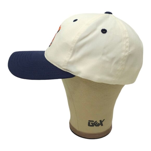 Syracuse Orange University Snapback Cap Vintage 90s Embroidered Logo Hat - Picture 10 of 13